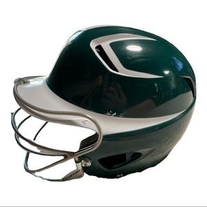 ⚾️ Green Easton Baseball Batting Helmet with Face Guard